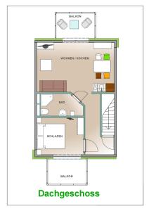 Appartement Ferienwohnung Schonzeit II Eikkaterweg 14 Dachgeschoss 18182 Graal-Müritz Mecklembourg-Poméranie