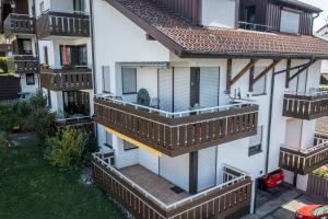 Ferienwohnung Seeblick mit Blick auf die Alpen