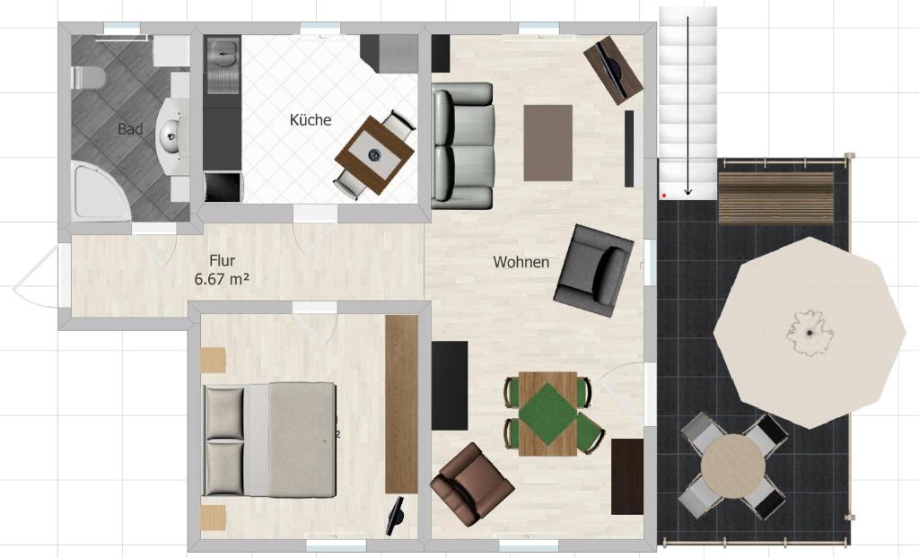 Appartement Ferienwohnung Sonnenaufgang Chursdorfer Straße 160 09322 Penig