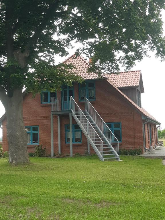 Appartement Ferienwohnung Wald und Weitblick Mönkvitz Nr. 2 1. Obergeschoss 18573 Dreschvitz
