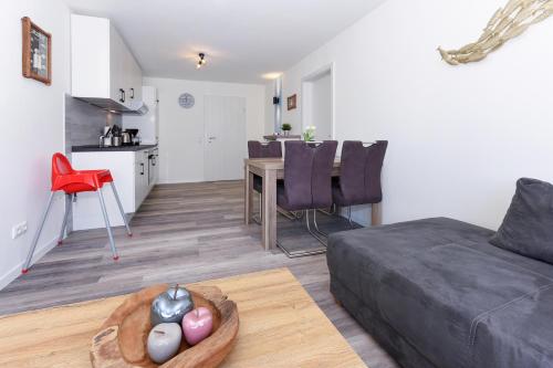 Ferienwohnung Wattwurm im Haus Nordstrand