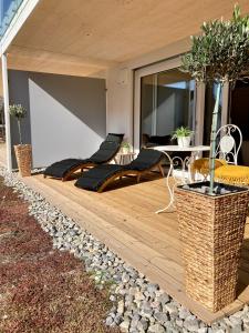Ferienwohnung zum Weinberg mit großer Sonnenterrasse