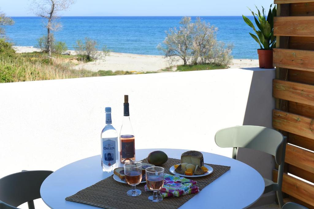 Fewo 20 mit Strandkorb und Balkon