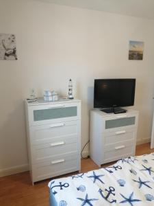 Appartement FEWO Die G3! DG Doppelbadewanne Goethestraße 3 27576 Bremerhaven Brême