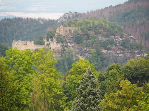 Fewo Karasek in Oybin mit Panormablick, Kammlage