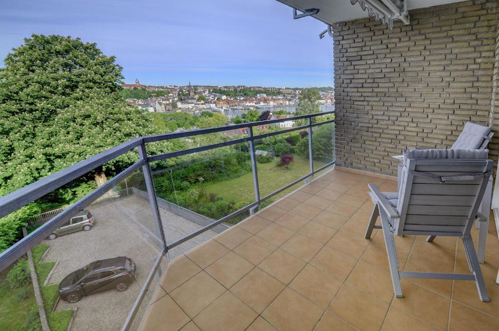 Appartement fewo1846 - Bellevue - Freundliche 2-Zimmer-Wohnung mit Balkon und Hafenblick Brixstraße 20 24943 Flensbourg