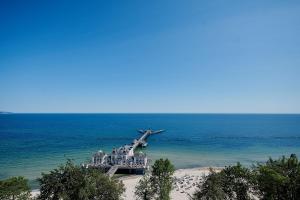 FIRST Sellin FeWo Prinzessin Luise Balkon, Sauna- u Schwimmbadnutzung