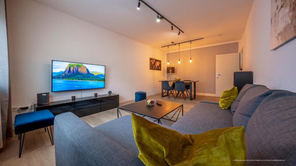 Appartement FLAIR: stylisches Apartment - Netflix - BASF - Uni Mannheim 62 Halbergstraße 67061 Ludwigshafen