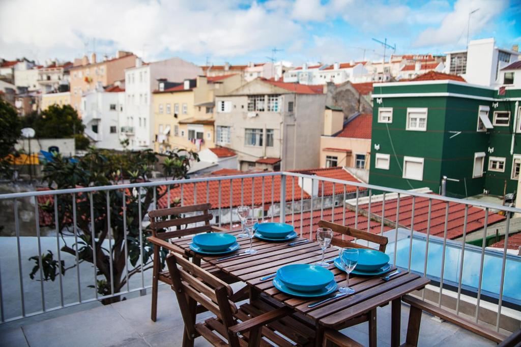 Appartement FLH Lisbon Sun Terrace Graça IV Tv. do Olival à Graça 63 1170-279 Lisbonne