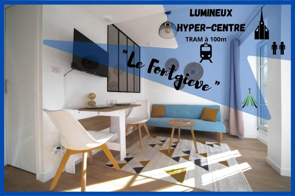 Appartement #FONTGIEVE#Centre/Fibre Optique/Lumineux/Paisible 6 Rue Fontgieve 63000 Clermont-Ferrand