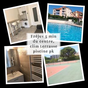 Appartement Frejus balcon des arènes studio 5e étage piscine clim tennis le balcon des arènes bat A2 Rue d'Auriasque 173 83600 Fréjus Provence-Alpes-Côte d\'Azur