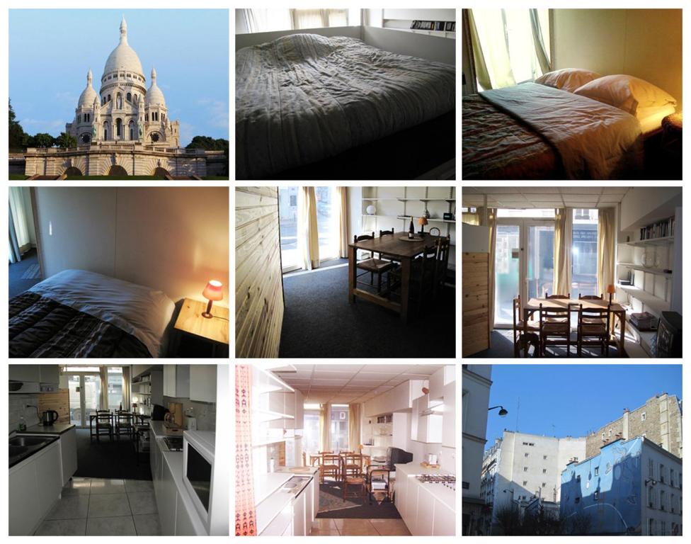 Appartement Friendly Budget-Studio 35m2 Paris Montmartre 42-44 Rue Ramey 75018 Paris