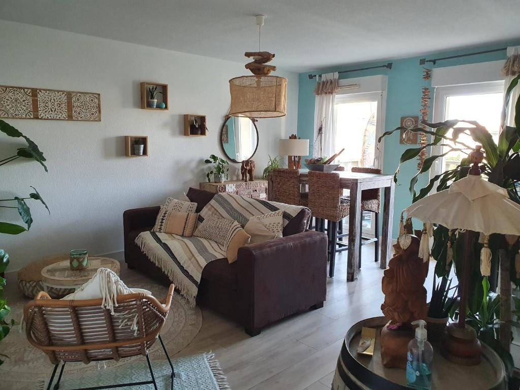 Front d'océan 4 personnes, Padang Home Batiment B Appt 3 50 Avenue de la Colonie, 40600 Biscarrosse