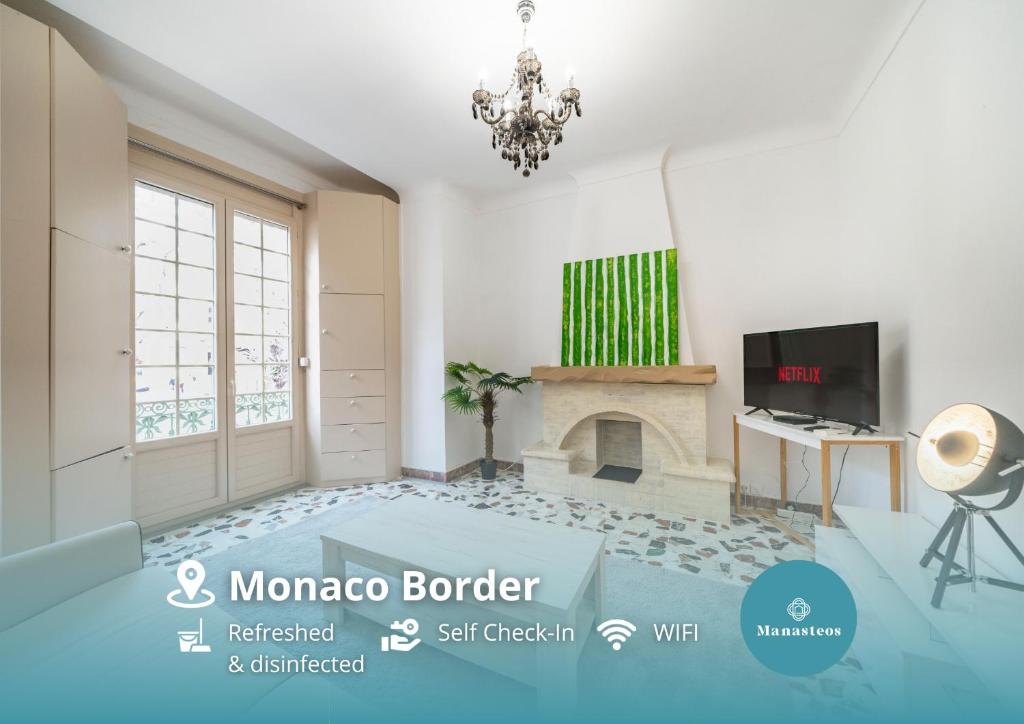 Appartement Frontière Monaco- 5mn Place du Casino- Hypercentre 24 Boulevard de la République 06240 Beausoleil