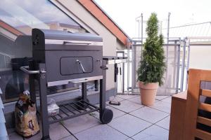 FULL HOUSE Premium Apartments - Halle Rooftop - Homeoffice, BBQ, NTFLX inkl.