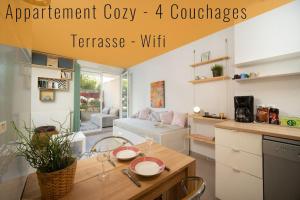 Fully equipped apartment with terrace sleeps 4