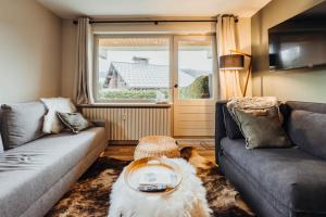 Furnished ground floor apartment at allée sous Allard classified 3 stars