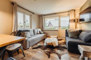 Furnished ground floor apartment at allée sous Allard classified 3 stars
