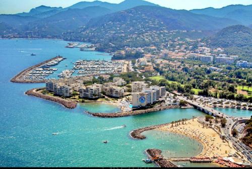 Garden and beach sea view apartment Cannes
