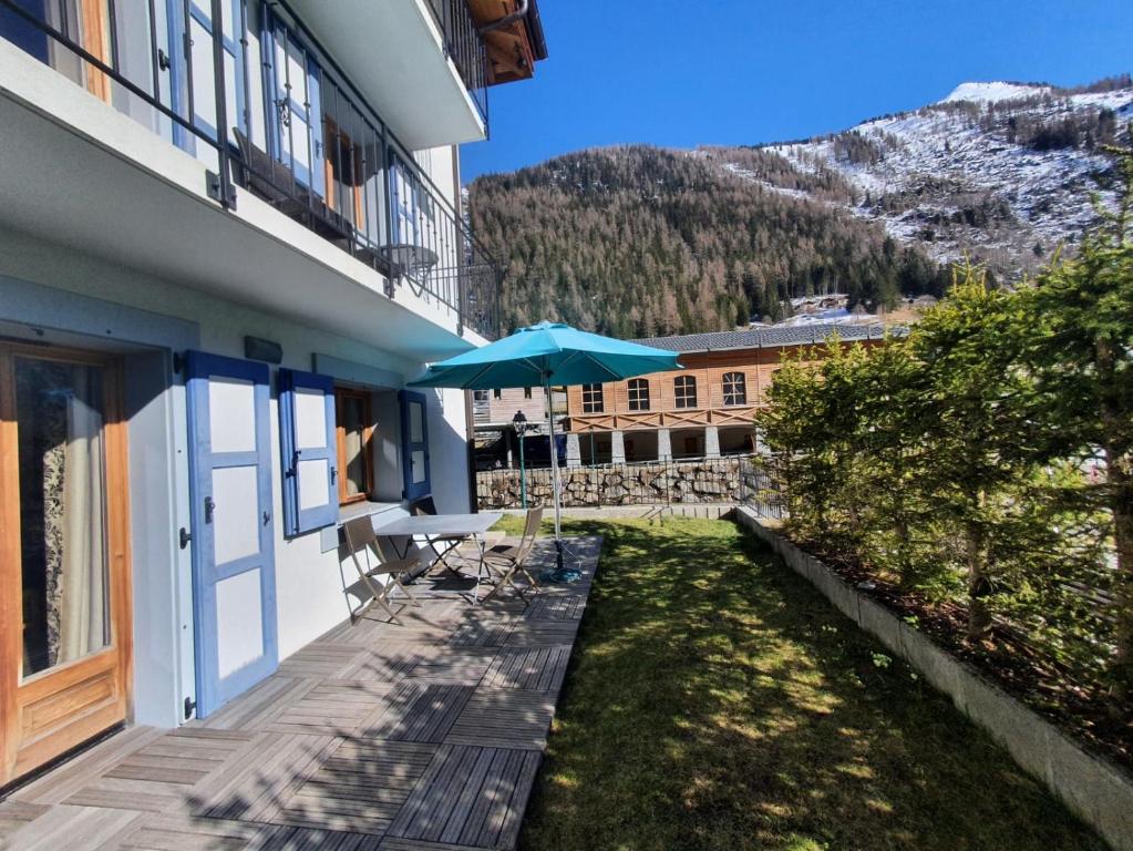 Appartement Garden apartment SPA&Pool 44 route des confins du valais 74660 Vallorcine