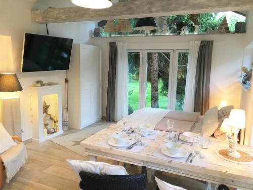 GartenApartment Strandgut mit Outdoor Whirlpool und Garten