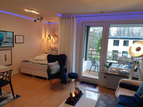 Gemütlich u. modern, Balkon,PP,Strand,DeLongi,Heimkino!