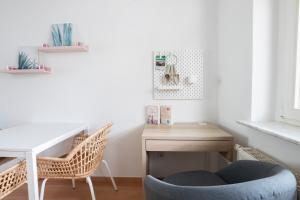 gemütlich und modern mit großem Balkon