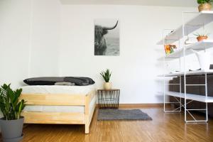 Gemütliches Apartment mit Fernblick auf die Stadt!