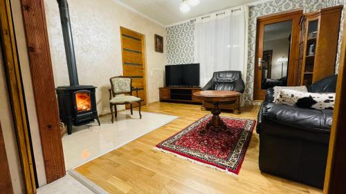 Gemütliches Apartment mit Kamin und Wohnküche
