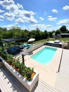 Appartement gemütliches Apartment mit Pool bei Jena Am Birkenhain 07768 Kahla Thuringe
