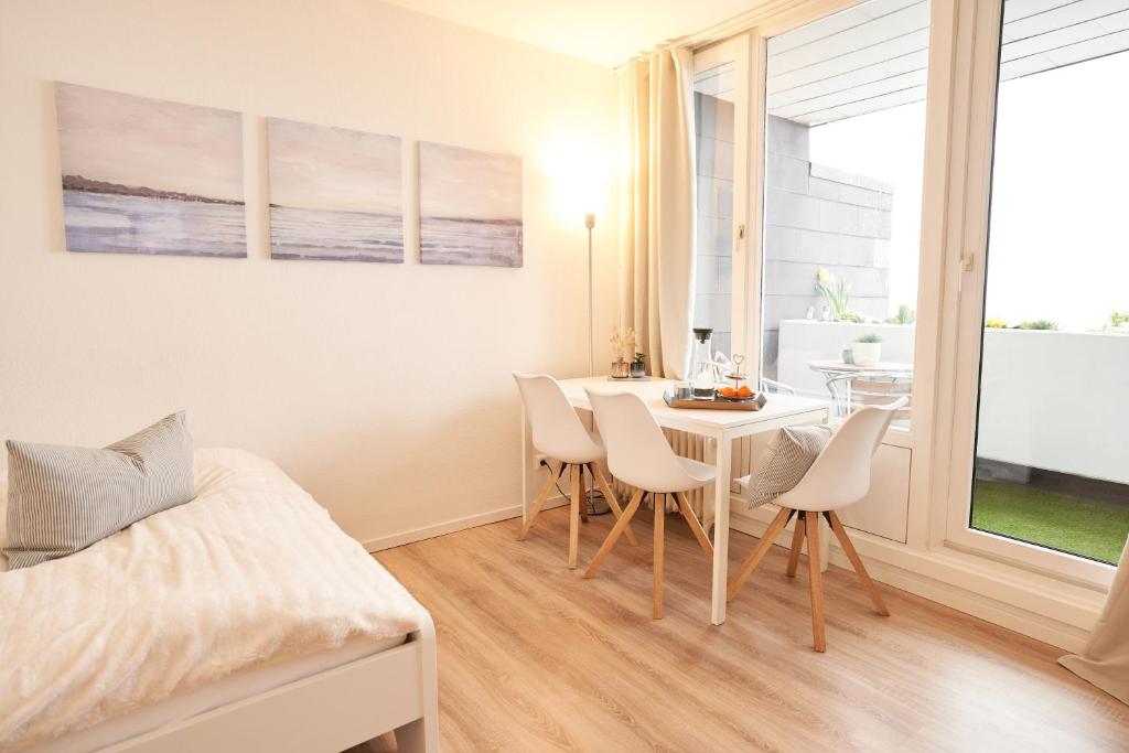 Gemütliches und helles Studio Apartment mit Balkon, Badewanne, WLAN, Parkplatz Eislebener Straße 41, 28329 Brême