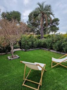 Giens Magnifique Appartement avec Jardin et Parking