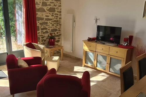 Gîte 2 chambres dans vieux prieuré près de Carcassonne - Ruby
