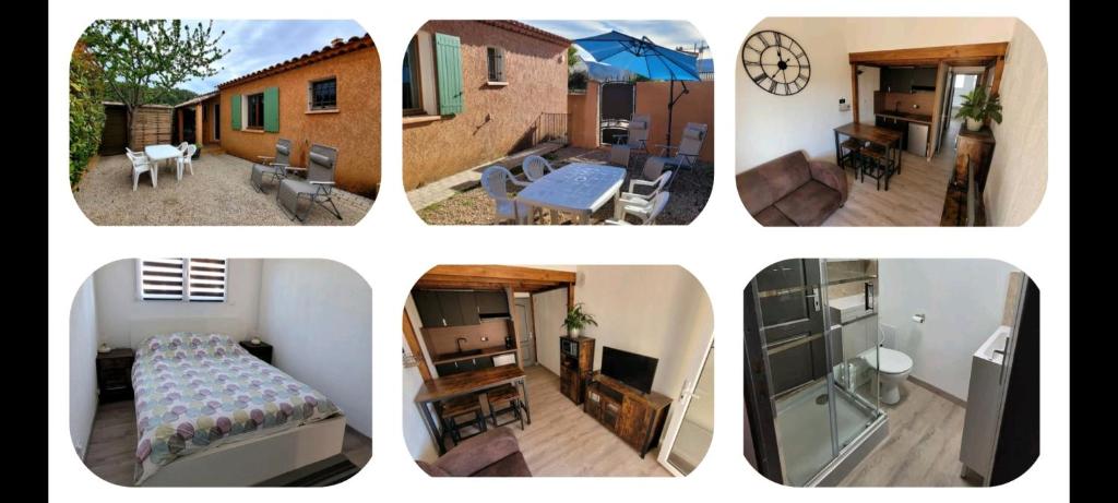 Appartement Gîte climatisé avec Jardin privatif 64 imp du cinsault 83790 Pignans