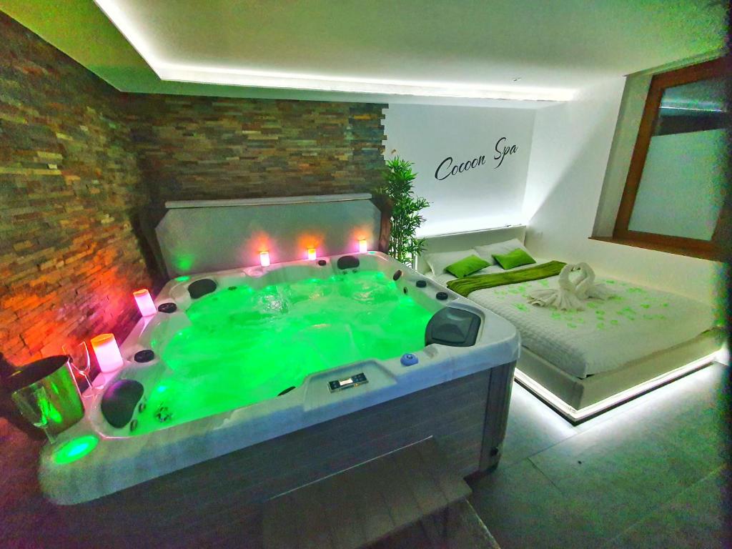 -GITE COCOON SPA-JACUZZI-JARDIN-PARKING Privé-CLIMATISATION 13 Rue Principale, 68320 Holtzwihr