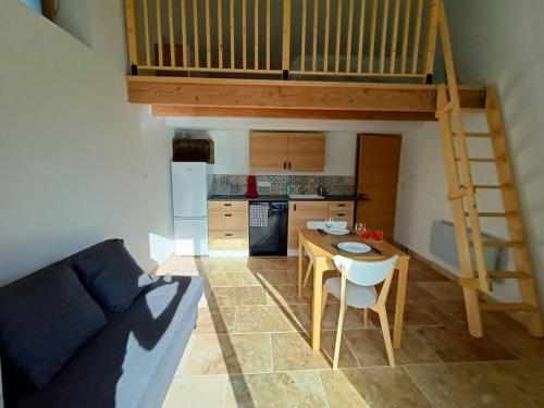 Gîte de charme avec jacuzzi face au Mont Ventoux