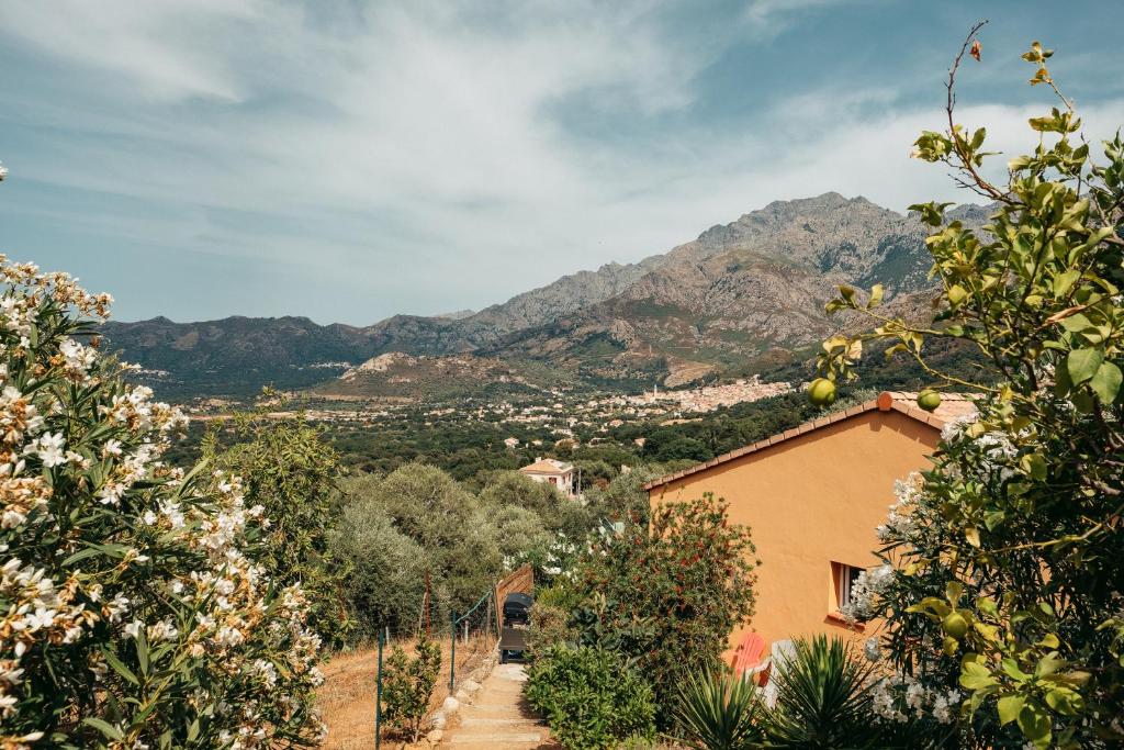 Appartement Gîte de charme proche de Calvi Quartier Funtana 20214 Moncale