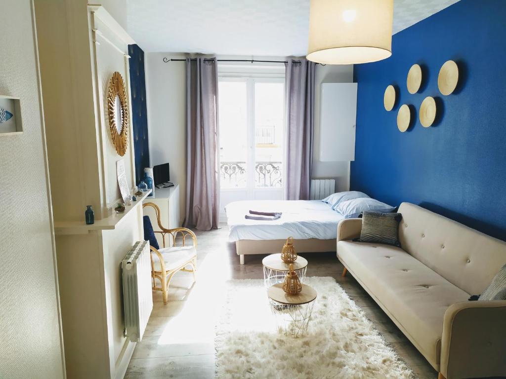 Gîte Dieppe Mer Studio 2 Appartement 2 12 Rue de la Halle au blé, 76200 Dieppe