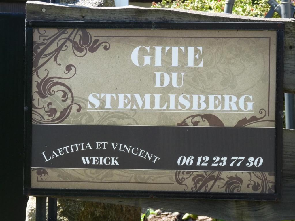 Gîte du Stemlisberg 159a Stemlisberg, 68380 Breitenbach-Haut-Rhin