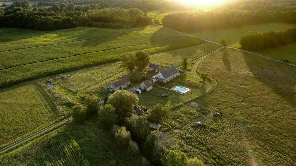 Appartement Gîte familial La Tabarderie 573  Chemin  des Châtelliers 37330 Courcelles-de-Touraine