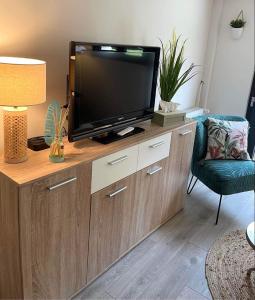 GITE L'Orée Deauvillaise en rez de jardin