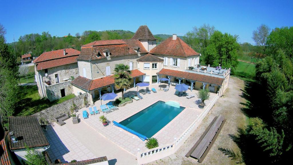 Appartement Gîte T2 le domaine de l'Escadasse La Madeleine 46100 Faycelles