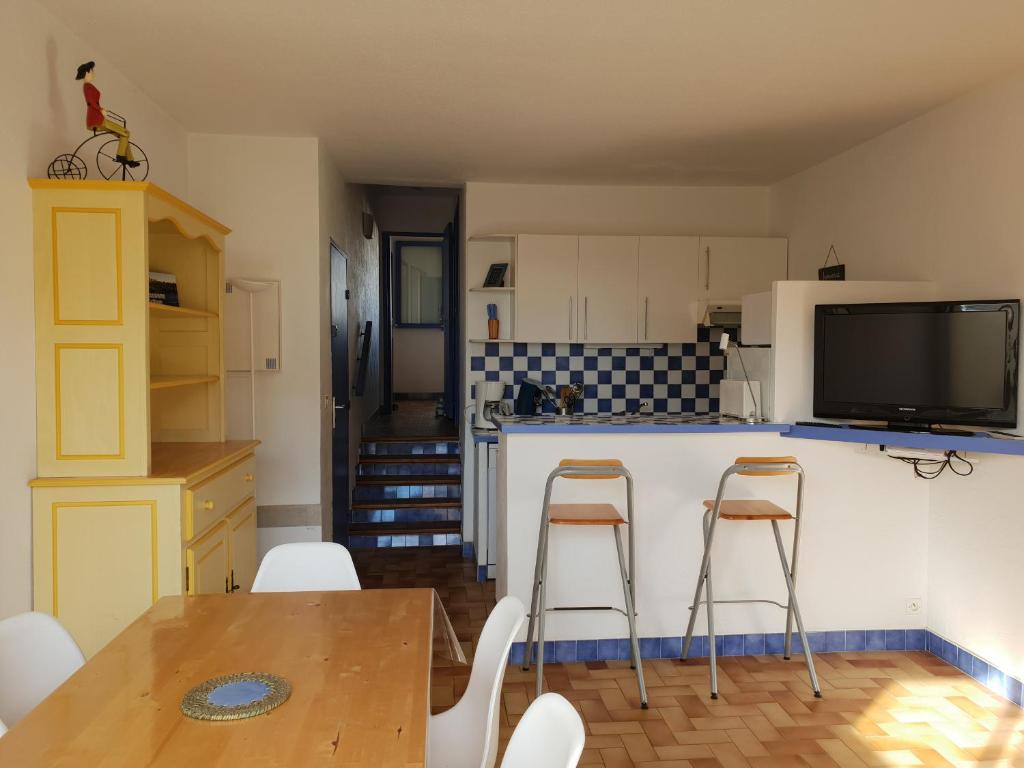 Appartement Gites de France Bleu à la mer 276 Boulevard Eschasseriaux 11210 Port-la-Nouvelle