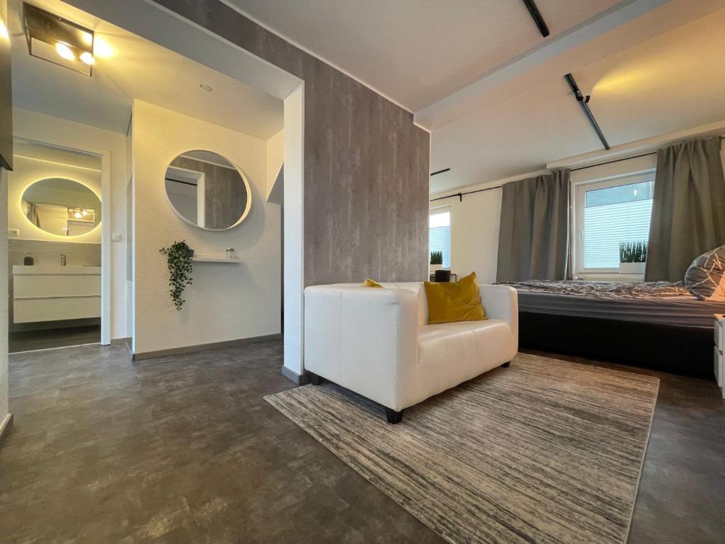 Appartement Gleis 12 , kontaktloser 24-7-Check In, barrierefrei ,Smart TV, W-LAN, Parkplatz kostenlos Ahnser Straße 31675 Bückeburg