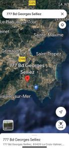 Golfe St Tropez Magique T2 duplex vue mer piscine, garage