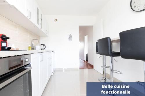 Grand 3 pièces Créteil -20minutes de Paris !