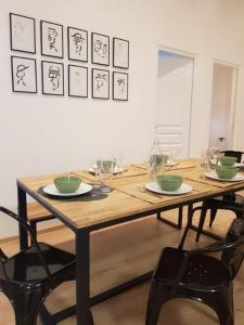 Grand appartement, 3 chambres, centre de Dieppe