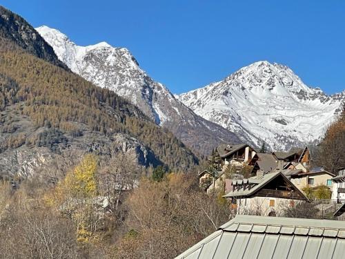 GRAND APPARTEMENT AVEC CHEMINEE DANS CHALET LA BUSSEROLE