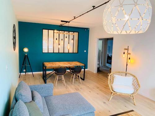 Grand Appartement de standing quartier Gare Angers-Lafayette/Parking/Wifi