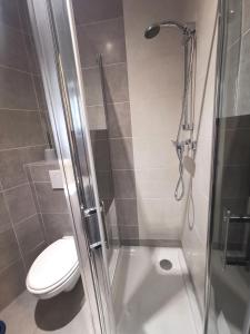 Grand appartement F2 rénové, à l'étage d'une maison individuelle.